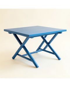 Rowan Crossing Patio Table - Blue (synthetic illustration; no displayed measurements)