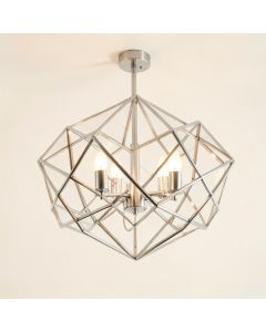 Downes Unique/Statement Geometric Chandelier - Cove Collection (synthetic illustration; no displayed measurements)