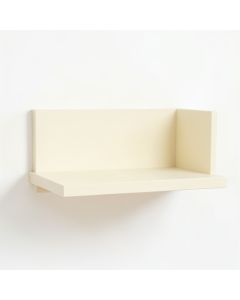 Bay Canyon Wall-Mounted Shelf - Cream (synthetic illustration; no displayed measurements)