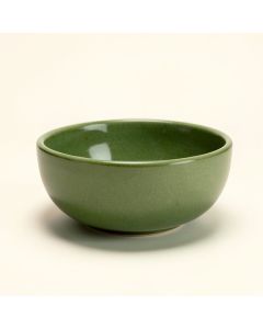 Kuru Ceramic Decorative Bowl In Moss Green (synthetic illustration; no displayed measurements)