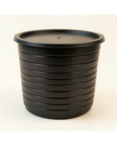 Birch Bluff Closed Garden Compost Bin - Black (synthetic illustration; no displayed measurements)