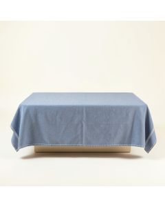 Oak Canyon Flat Bed Sheet - Blue (synthetic illustration; no displayed measurements)