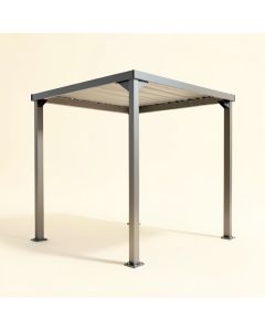 12 Ft. D Aluminum Pergola (synthetic illustration; no displayed measurements)