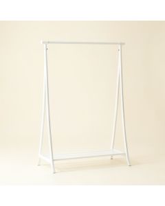 Cove Bluff Empty Garment Rack - White (synthetic illustration; no displayed measurements)