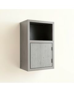 Bay Bridge Wall-Mounted Entry Cabinet - Gray (synthetic illustration; no displayed measurements)