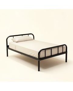 Matoury Metal Twin Platform Bed (synthetic illustration; no displayed measurements)