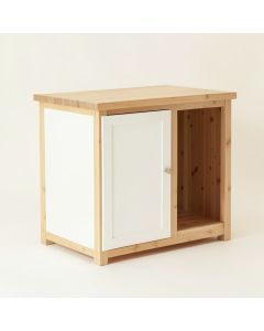 Slate Dell Freestanding Laundry Folding Counter - White (synthetic illustration; no displayed measurements)