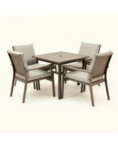 Ables 3 Piece Bistro Set With Cushions (synthetic illustration; no displayed measurements)