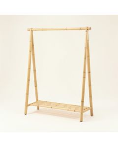 Sage Branch Empty Garment Rack - Beige (synthetic illustration; no displayed measurements)