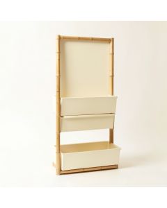 Meadow Bend Empty Vertical Garden Frame - Cream (synthetic illustration; no displayed measurements)