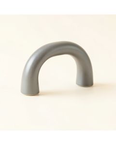 Hazel Bend Cabinet Handle Without Packaging - Gray (synthetic illustration; no displayed measurements)