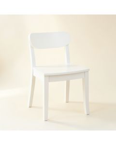 Dune Branch Small Chair - White (synthetic illustration; no displayed measurements)
