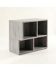 Slate Bridge Desktop Shelving Unit - Gray (synthetic illustration; no displayed measurements)