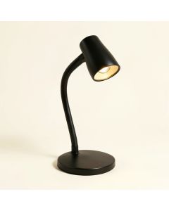 Markey 21 '' Black Desk Lamp (synthetic illustration; no displayed measurements)