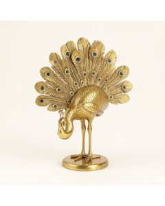 Peacock Sculpture (synthetic illustration; no displayed measurements)