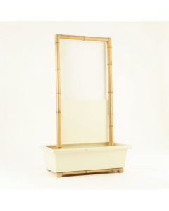 Dune Brook Empty Vertical Garden Frame - Cream (synthetic illustration; no displayed measurements)