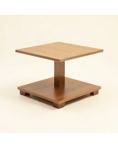 Hytop Floor Shelf Coffee Table With Storage (synthetic illustration; no displayed measurements)