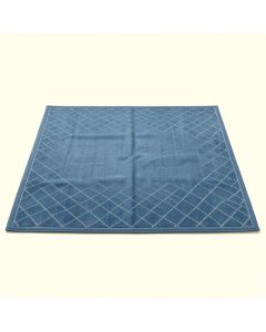 Olive Bluff Rectangular Outdoor Rug - Blue (synthetic illustration; no displayed measurements)