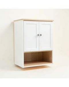 Ridge Crossing Wall-Mounted Laundry Cabinet - White (synthetic illustration; no displayed measurements)