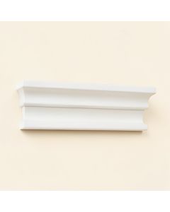 Urethane Westchester Ornate 2.5 '' H X 96 '' W X 0.5 '' Crown Molding (synthetic illustration; no displayed measurements)