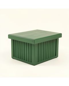 Alder Crest Closed Outdoor Storage Box - Green (synthetic illustration; no displayed measurements)