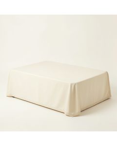 Olive Bend Flat Bed Sheet - Cream (synthetic illustration; no displayed measurements)