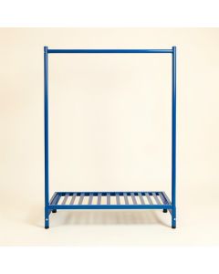 Elm Crossing Empty Garment Rack - Blue (synthetic illustration; no displayed measurements)