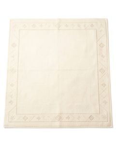 Bay Branch Rectangular Area Rug - Cream (synthetic illustration; no displayed measurements)