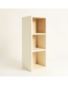 Brook Crest Narrow Cubby Tower - Cream (synthetic illustration; no displayed measurements)