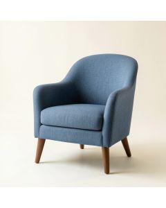 Summit Dale Upholstered Armchair - Blue (synthetic illustration; no displayed measurements)