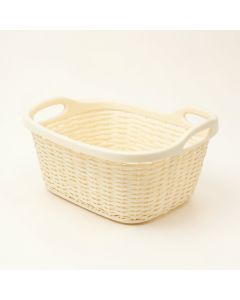 Moss Arc Empty Storage Basket - Cream (synthetic illustration; no displayed measurements)