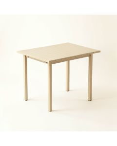 Meadow Crossing Patio Table - Beige (synthetic illustration; no displayed measurements)