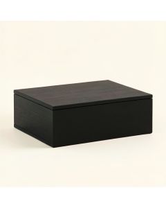 Harbor Crest Desktop Monitor Riser - Black (synthetic illustration; no displayed measurements)