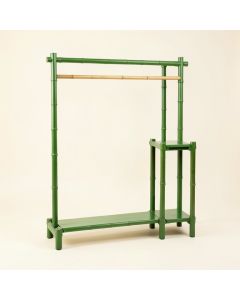 Aspen Brook Empty Garment Rack - Green (synthetic illustration; no displayed measurements)