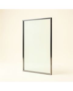 Ventana 33.75 '' W X 74 '' H Framed Fixed Glass Panel (synthetic illustration; no displayed measurements)