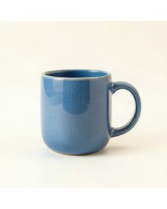 Flint Bridge Ceramic Mug - Blue (synthetic illustration; no displayed measurements)