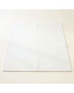 Meadow Arc Rectangular Outdoor Rug - White (synthetic illustration; no displayed measurements)