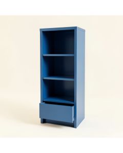 Rowan Branch Narrow Cubby Tower - Blue (synthetic illustration; no displayed measurements)