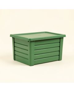 Flint Crossing Closed Outdoor Storage Box - Green (synthetic illustration; no displayed measurements)
