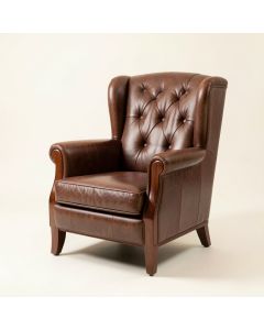 33.5 '' Wide Tufted Wingback Chair (synthetic illustration; no displayed measurements)