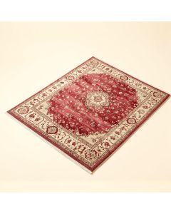 Harford Power Loom Cream/Red Rug (synthetic illustration; no displayed measurements)