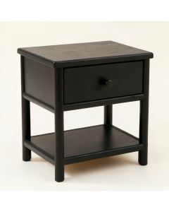 Birch Crest Nightstand - Black (synthetic illustration; no displayed measurements)