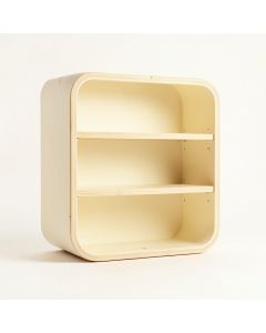 Field Bridge Empty Mug-Storage Cabinet Insert - Cream (synthetic illustration; no displayed measurements)