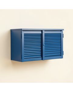 Wren Crossing Wall-Mounted Entry Cabinet - Blue (synthetic illustration; no displayed measurements)