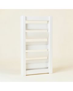 Shore Bluff Empty Vertical Garden Frame - White (synthetic illustration; no displayed measurements)