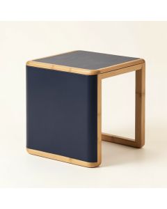 Moss Dale Side Table - Navy (synthetic illustration; no displayed measurements)