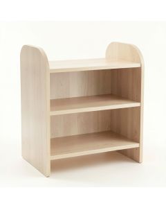 Pine Brook Desktop Shelving Unit - Beige (synthetic illustration; no displayed measurements)