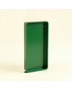 Lake Crest Narrow Outdoor Storage Bench - Green (synthetic illustration; no displayed measurements)