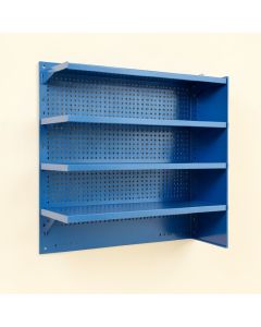 Alder Dale Empty Wall-Mounted Tool Organizer Panel - Blue (synthetic illustration; no displayed measurements)