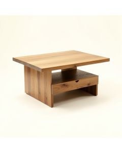 Soderberg Solid Wood Coffee Table With Storage (synthetic illustration; no displayed measurements)
